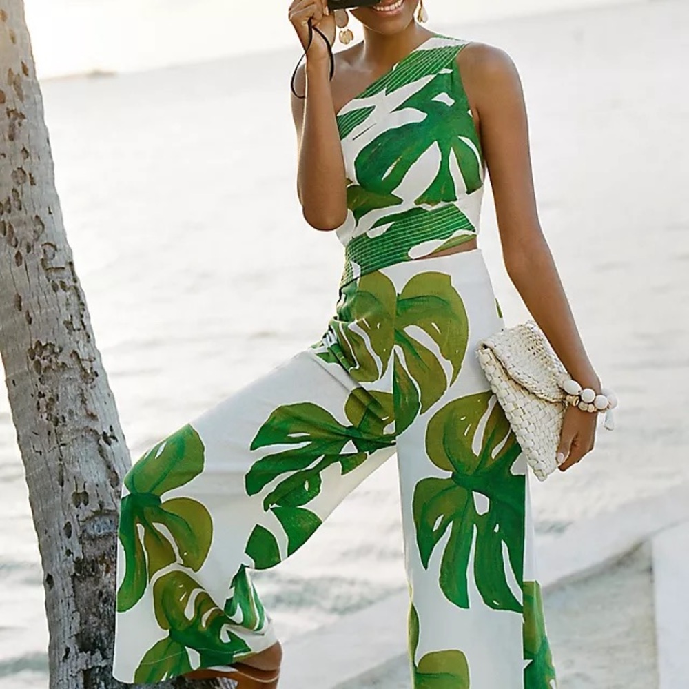Farm Rio Monstera Jumpsuit M